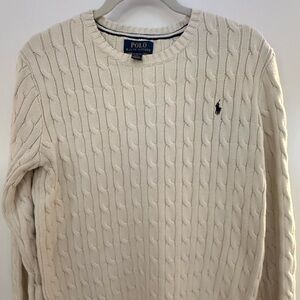 Ralph Lauren Cable-Knit Cotton Sweater